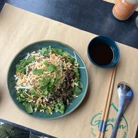 Black rice noodles   at Green Inn - Nhà hàng thuần chay in Hanoi