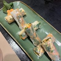 Fresh spring rolls at Green Inn - Nhà hàng thuần chay in Hanoi