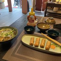 Delicious Pho and the purple chai tea is a must !  A great find!   at Green Inn - Nhà hàng thuần chay in Hanoi