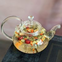 Chamomile and Red Dried Apple Tea at Green Inn - Nhà hàng thuần chay in Hanoi