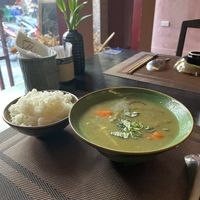 Green curry with ricee  at Green Inn - Nhà hàng thuần chay in Hanoi