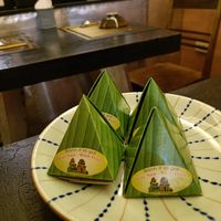 Dessert, sticky black rice inside at Green Inn - Nhà hàng thuần chay in Hanoi