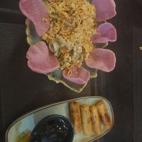 Thai Salad and fried Spring roll at Green Inn - Nhà hàng thuần chay in Hanoi