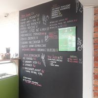 Menu at Karrotka in Torun