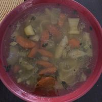 Vegan rosol   at Karrotka in Torun