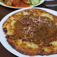 One big place with mushroom sauce! at Karrotka in Torun