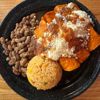 Enchiladas  at Penelope's Vegan Taqueria - Andersonville in Chicago