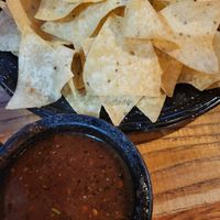 Salsa and Chips at Penelope's Vegan Taqueria - Andersonville in Chicago