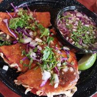 quesabirria tacos at Penelope's Vegan Taqueria - Andersonville in Chicago