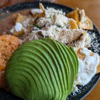 Chilaquiles at Penelope's Vegan Taqueria - Andersonville in Chicago