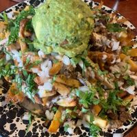Carne asada fries at Penelope's Vegan Taqueria - Andersonville in Chicago