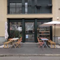 view from outside at Flora et Labora in Milan