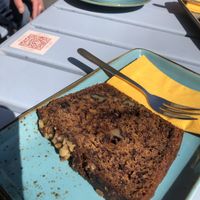 banana bread  at Flora et Labora in Milan