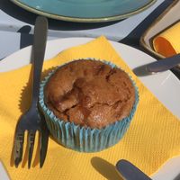 apple cake  at Flora et Labora in Milan
