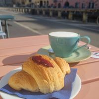 Red berry jam croissant at Flora et Labora in Milan