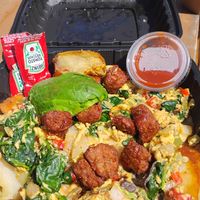 "Spicy Vegan Bowl" at The Broken Yolk Cafe in Mission Viejo