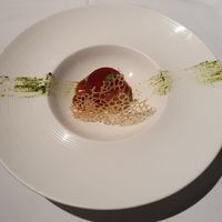 Caramalized pear at King's Joy 京兆尹 in Beijing