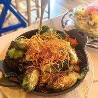 Brussels sprouts (modified vegan)  at Mexican Bar Company in Plano
