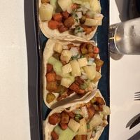 Vegan el pastor tacos   at Mexican Bar Company in Plano