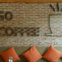 wall decoration at Vego Salad Bar - St 51 in Phnom Penh