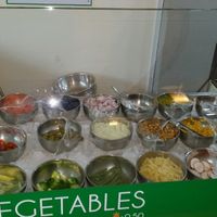 salad display at Vego Salad Bar - St 51 in Phnom Penh