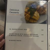 Menu February  at Sabai Sabai Viewpoint & Lounge in Koh Lanta