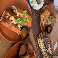 burritos with an incredible house made hot sauce   at Cactus Bogosov in Nha Trang