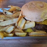 Menú vegan epicarda at Klüg Burgers in Mallorca