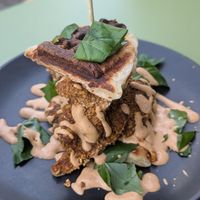Chix Croffle at Comewell's in North London