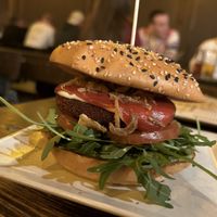 Veganist burger  at The Harp in Hannover