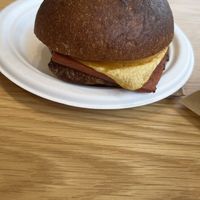  Egg and bacon Brekky roll  at Starbucks in Moorooka