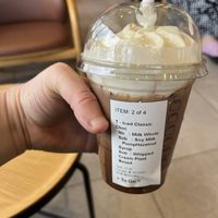 Iced chocolatee  at Starbucks in Moorooka
