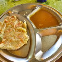 Vegetable roti canai at Mia Cafe in Tioman Island
