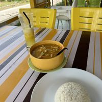Vegan curry  at Mia Cafe in Tioman Island