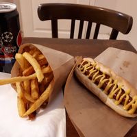 Hot dog!! at East Side Burgers in Paris