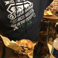 Mexican burger veganized  at East Side Burgers in Paris