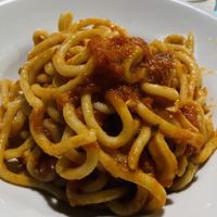 Pici  at Antica Trattoria Papei in Siena