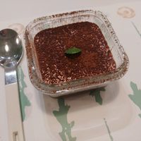 Tofu tiramisu at Plantude - I'Park Mall Yongsan in Seoul