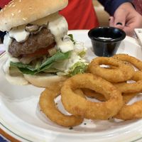 Nice burger  at Plantude - I'Park Mall Yongsan in Seoul