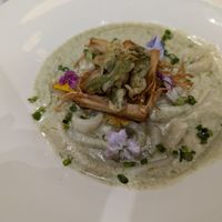 Truffle sea trumpet cream tteokbokki at Plantude - I'Park Mall Yongsan in Seoul