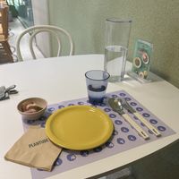 Plating is so cute  at Plantude - I'Park Mall Yongsan in Seoul