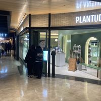 View from the escalator   at Plantude - I'Park Mall Yongsan in Seoul