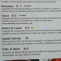  at Salwa Cocina Libanesa in Madrid