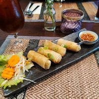 spring rolls at Khao Thai Restaurant in Hannover