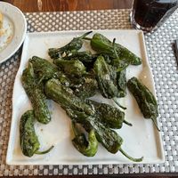 Pimentos padron  at Tasca Villera  in Tenerife