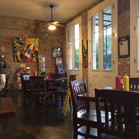 searing area at Dreamy Weenies in New Orleans