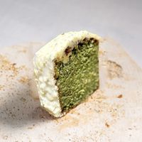 Pistachio cakee  at Copains  in Paris