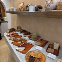 Cakes and breads at Copains  in Paris