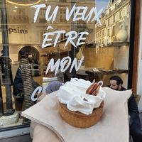 Vegan Pecan pie at Copains  in Paris