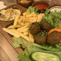   at Falafel's in Istanbul